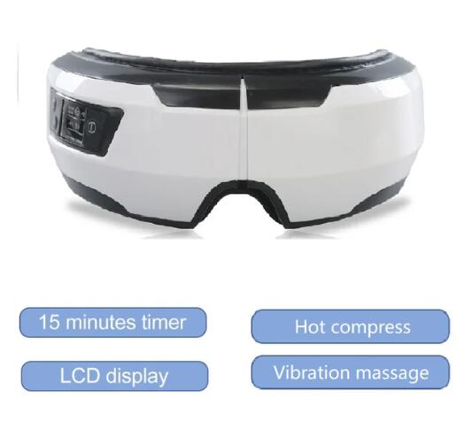 Smart Eye Massager with Heat, Vibration & Bluetooth Music