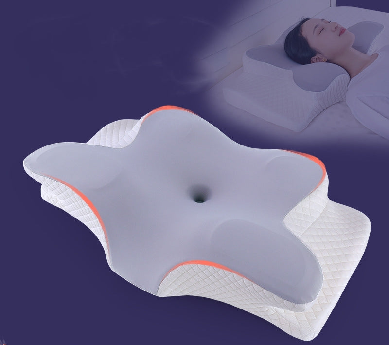 Ergonomic Memory Foam Cervical Pillow for Neck Pain Relief